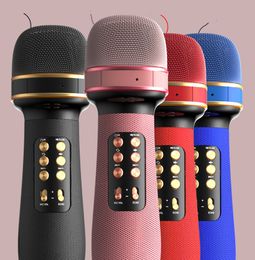 ws898 National K song microphone wireless bluetooth speaker children's audio integrated condenser microphones