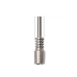 2021 new Titanium Nail Glass Bubbler Pipes Titanium Nails Ti nail For Straw Glass Water Bongs 10mm Gr2 Domeless