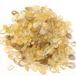 Natural Yellow Crystal Gemstones For Home Office Hotel Garden Decor Stone Handmade Jewelry Making DIY Accessories
