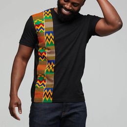 León africano con corona patrón de Kente africano Camiseta sin Mangas 