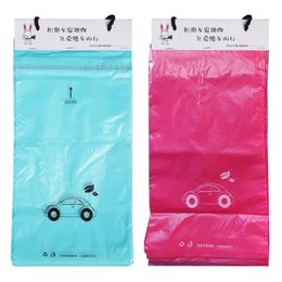 Other Interior Accessories 30/50pcs Car Trash Bags Self-Adhesive Garbage Bag Leakproof Rubbish Holder For Automotive Home