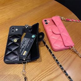 cell phone lanyards NZ - ch 220 Top Fashion Phone Cases For iPhone 13 Pro Max 12 mini 11 XR XS XSMax leather shell Samsung S20P S20 PLUS S20U NOTE 10 10P 20 ultra With lanyard