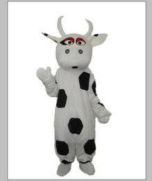 Masquerade Big Black Dot Cow Mascot Costume Halloween Christmas Fancy Party Animal Cartoon Character Outfit Suit Adult Women Men Dress Carnival Unisex Adults