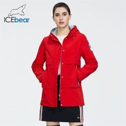Short women coat fall jacket high quality parka brand apparel GWC20726I 211018