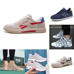 1P0D 2021 men women running shoes platform trainers beige black grey triple white 567 outdoor sports sneakers size 39-44