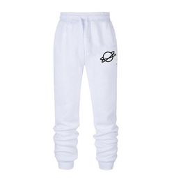 Fashion Men Sweatpants Autumn Winter Fleece Printed Long Pants Outdoor Joggers Sport Pants Casual High Waist Gym Trousers 211201
