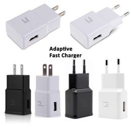 USB Wall Charger 2A Fast Charging Speed EU US AC Home Wall chargers Adapter For Samsung S20 S8 S21 Note 20 LG android phone