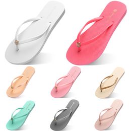 women slippers fashion flip flops beach hotel indoor slipper triple black pink white lemon green grey blue womens shoes sixty three