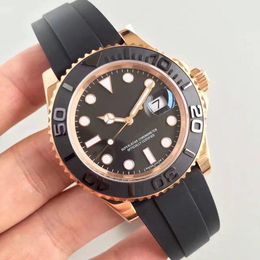 Hot seller Mens Watch Eta 2836 Sapphire Glass Automatic mechanical watches Rubber strap Ceramic Bezel Dial Luminous diving 100M