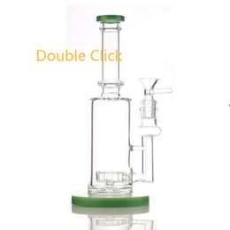 Hookahs Glass Bong Dab Rig 9.5" height Straight Water Bongs Headay Mini Wax Oil Rigs smoking