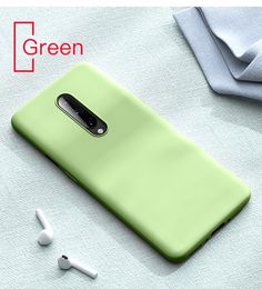 Ultra Thin Liquid Silicone Original Cases For Oneplus 7 T Pro 6 6T 5 5T 8 Nord One Plus 7T Pro Soft Candy Cover Protection Bumper