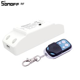 2022 sonoff rf SONOFF RF Smart WiFi Switch wireless 433MHz Remote Controller Receiver Home Assistente Assistente Assistente Modulo Timer per Alexa