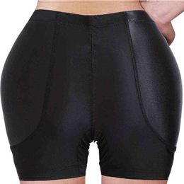 Burvogue Butt Lifter Shaper Women Ass Padded Panties Slimming Underwear Body Shaper Butt Enhancer Sexy Tummy Control Panties 211029