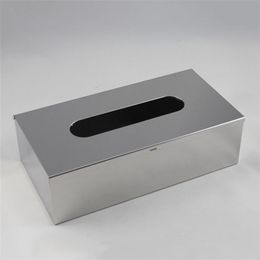 Wet Tissue Box Desktop Seal Baby Wipes Paper Storage Dispenser Holder Household Stainless Steel Waterproof 210818