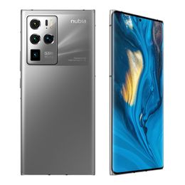 Original Nubia Z30 Pro 5G Mobile Phone 8GB RAM 256GB ROM Snapdragon 888 Octa Core Android 6.67" AMOLED Full Screen Fingerprint ID 64MP AI NFC 4200mAh Smart Cellphone