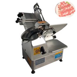220V Small home Electric Meat Slicer Frozen Cutting Machine Semi Automatic Beef Lamb Slice manufacturer 110V
