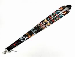 Cell Phone Straps & Charms 20pcs Cartoon Japan Anime death note Neck Lanyard Mobile Key Chain ID Holders Badge Chains Jewelry Accessories wholesale New