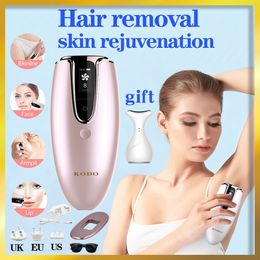 Electric Face Scrubbers Photoepilator eyebrow trimmer Bikini Epilator for women IPL Laser hair removal Facial Trimmer Pulsed light Laser epi