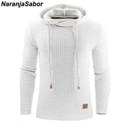 NaranjaSabor 2020 Autumn Men's Hoodies Slim Hooded Sweatshirts Mens Coats Male Casual Sportswear Streetwear Brand Clothing N461 Y0803