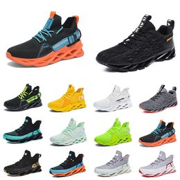 Men Running Shoes Breathable Trainers Wolf Grey Tour Yellow Teal Triple Black White Green Mens Outdoor Sports Sneakers Eight Three GAI