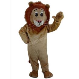 Halloween Lion Mascot Costume Top Quality Cartoon theme character Carnival Unisex Adults Size Christmas Fancy Party Dress