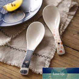 Japanese Style Creative Small Spoon Nordic Minimalist Ceramic Meal Spoon Household Cute Tableware Factory price expert design Quality Latest Style Original