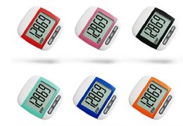 LCD Pedometer Walking Clip On Portable Step Counter Steps and Miles Calories Men Women Kids Sports Running