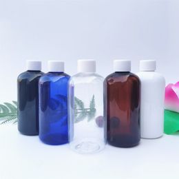 250ml Empty Hand Sanitizer Plastic Bottle Makeup Remover Disinfectant Liquid Sample Bottles Transparent Portable Cosmetic Flasks BH5448 TYJ