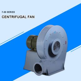 exhaust blower fan NZ - Blowers 7-30 Static Pressure High Centrifugal Fan Industrial Exhaust Air Supply Dust Removal Film Blowing Carbon Steel Low Noise