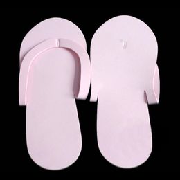 2022 new Slipper 500pcs/lot Disposable EVA Foam Salon Spa Pedicure Thong Slippers Beauty