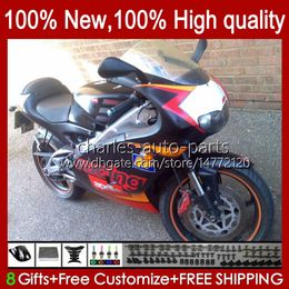 Fairings For Aprilia RSV RS 125 R RR 125RR RS125 99 00 01 02 03 04 05 36No.45 RS4 Matte Colour RS-125 RSV125 RSV-125 1999 2000 2001 2002 2003 2004 2005 RSV125RR 99-05 Body Kit