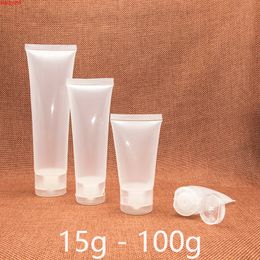 15ml 30ml 50ml 100g Empty Plastic Soft Bottle Cosmetic Women Cleanser Cream Squeeze Tube Refillable Shampoo Glossy Containerbest qualtity