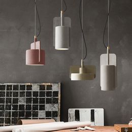 Pendant Lamps Nordic Industrial Light Modern Design Led Marble Hanging Lamp For Living Room Decor Bedroom Bar E27 Lighting Luminaire