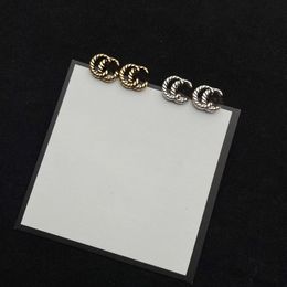 2022 G Fashion classic C letter Hoop & Hie for women to send lover diamond gold party all-match earrings Jewellery gift