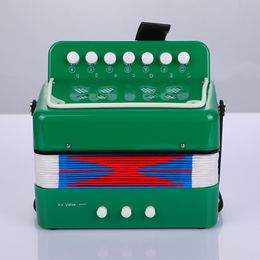 Children's Accordion 7 key beginners enlighten Western musical instruments children's music toys early education multi color Organ