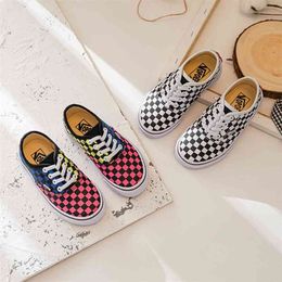 Children's canvas shoes spring one-step candy Colour fashion casual shoes for boys and girls 210329