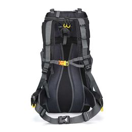 Outdoor backpack camping bag 50/60l men with light reflection waterproof travel backpack man camping hiking bags backpack sports Y0721