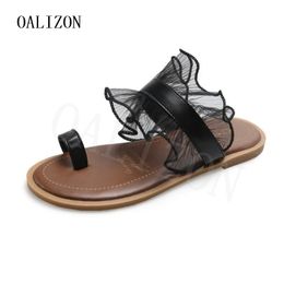 Slippers Women Fashion Flats Sandals Crystal Lace Slipper 2021 Summer shoes Female Casual Flip Flops Designer