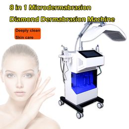 Hydra dermabrasion deep cleaning RF Bio Lifting facial Skin Care Spa Face Machine Hydro Microdermabrasion with 8 handles