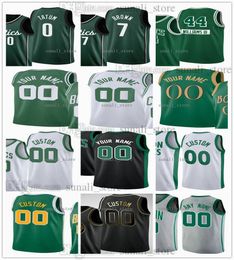 Printed Basketball Jersey 11 Kyrie Kevin 5 Garnett Irving Paul 34 Pierce Ray 20 Allen Rajon 9 Rondo Antoine Walker Bob Cousy Danny Ainge Dee Brown McHale Reggie Lewis