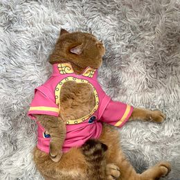 bizarre costumes NZ - JoJo Bizarre Adventure Giorno Giovanna Pet Dog Cat Cosplay Costumes Shirt Clothes