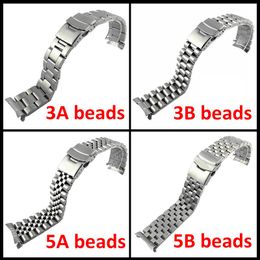 Watch Bands Accessories Band Fit Abalone SRP773 SRP775 SRP777 SRPA21 Bracelet Chain 22mm Solid Stainless Arc Strap