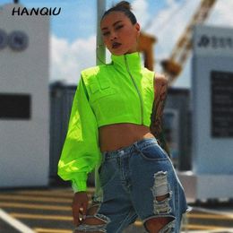 neon green colour jacket