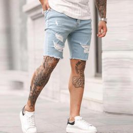 Sconto Pantaloni Corti Di Stile Jeans Strappati | DHgate Italy