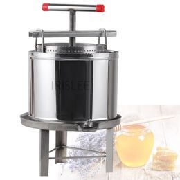 Stainless Steel Manual Honey Shake Bottle machine Small Household Molasses Bucket Separation Beekeeping Tool