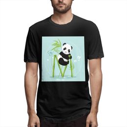 -Мужские футболки Fun Panda узнает буквы алфавита 3D печать хлопчатобумажные топы лето с короткими рукавами круглые шеи футболка