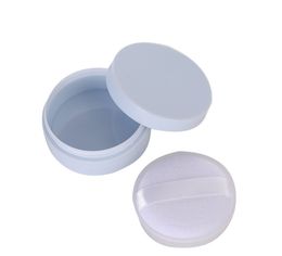 2021 30G 15ML Plastic Empty Powder Puff Case 50ml Makeup Case Travel Kit Makeup Cosmetic Jars Containers With Sifter Puff and Lids