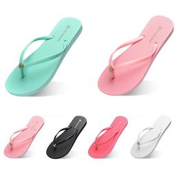 fashion Slippers Beach shoes Flip Flops genre33 womens green yellow orange navy bule white pink brown summer sport sneaker 35-38