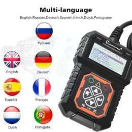 Code Readers & Scan Tools Automotive Fault Diagnosis Instrument MS309 OBD2 Cheque Car Reader Scanner Diagnostic Engine Black Tool Colour S5X9