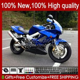 Body Kit For HONDA VTR1000F SuperHawk VTR1000 51No.33 VTR Stock blue 1000 F 1000F 97 98 99 00 01 02 03 04 05 VTR-1000F 1997 1998 1999 2000 2001 2002 2003 2004 2005 Fairing